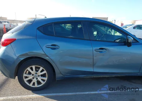 2014 Mazda Mazda3 I Sport from USA, damaged, VIN JM1BM1K72E1190933